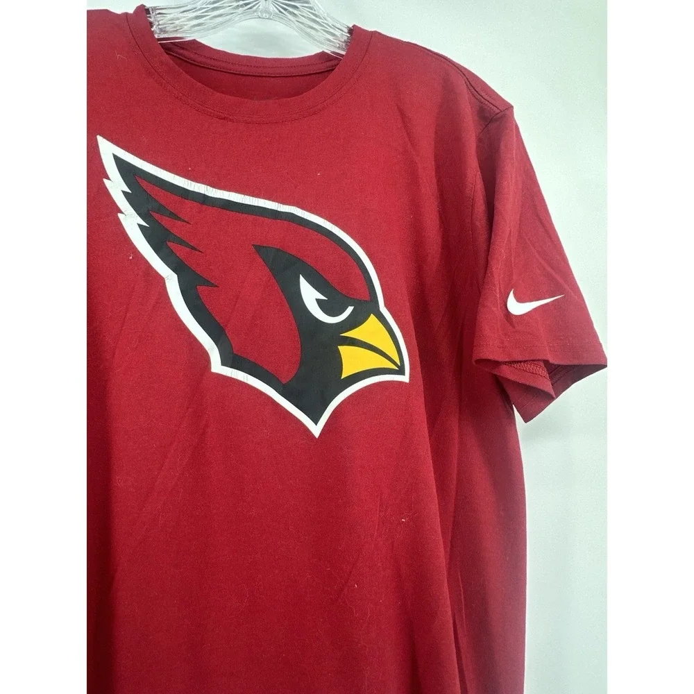 Nike NFL Arizona Cardinals T-Shirt Mens M Red Dri Fit Short Sleeve Top